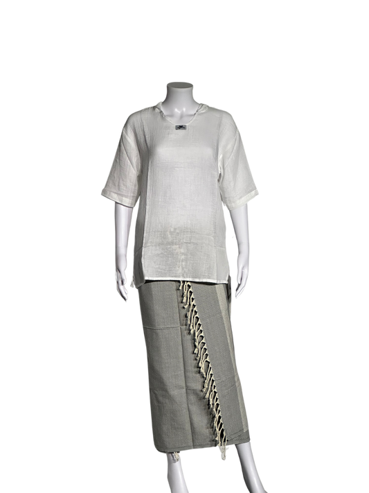 Aufguss T-Shirt with hood