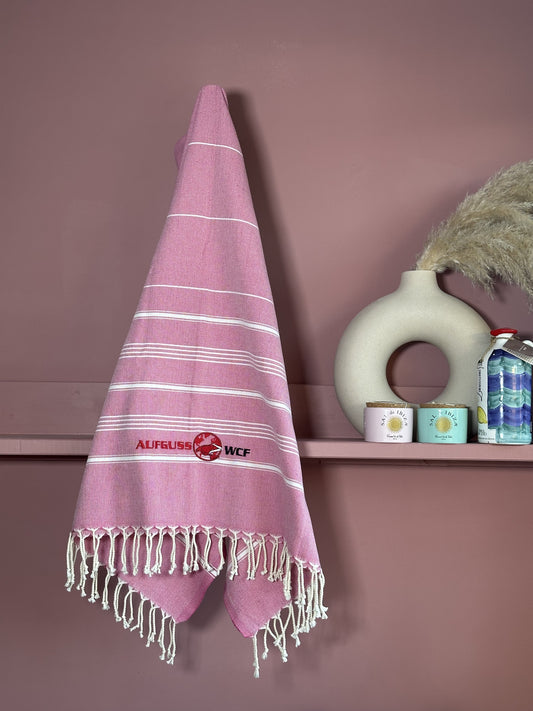 Hammam Towel Berry Blush 180x100cm