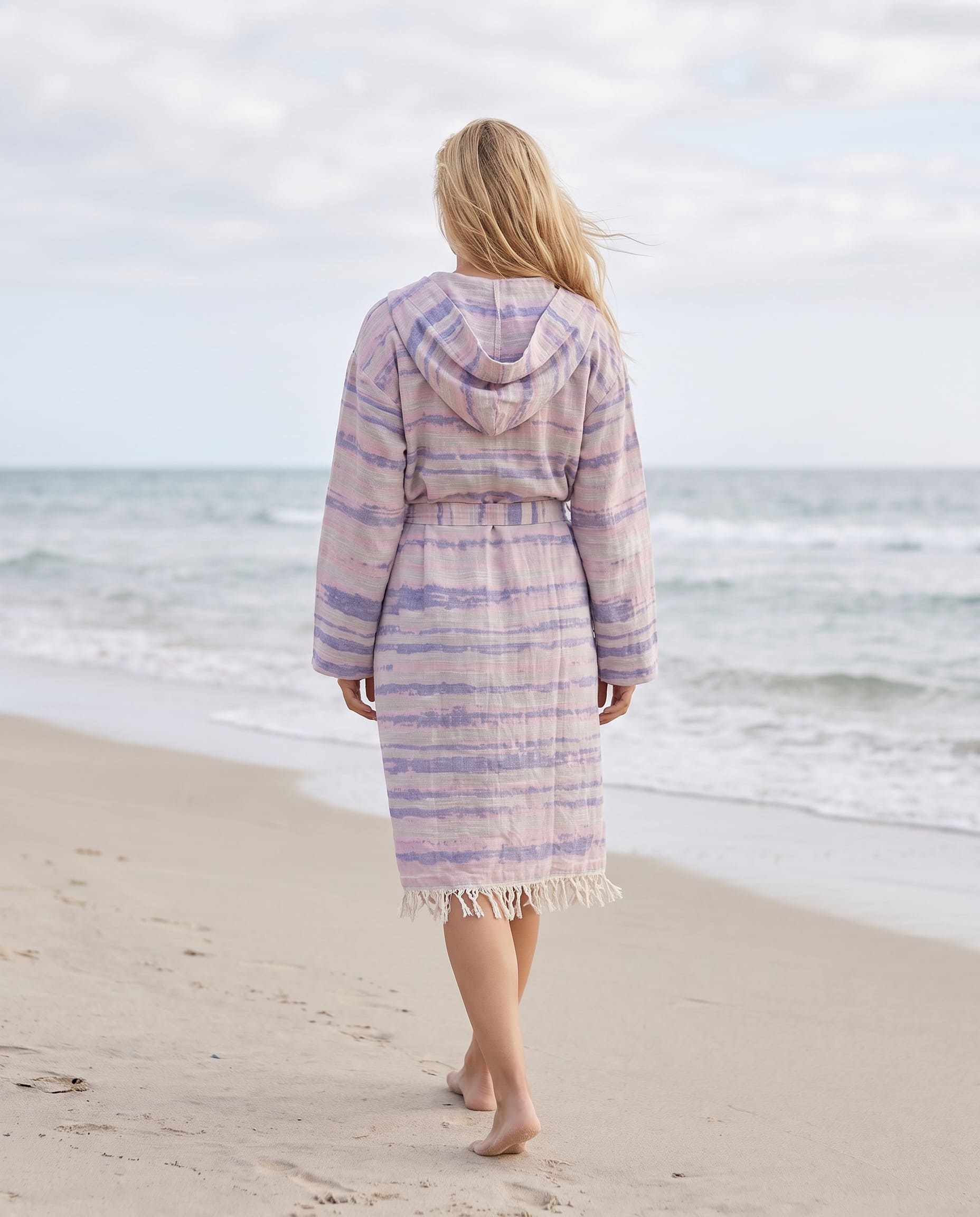 Hammam Bathrobe Lavender