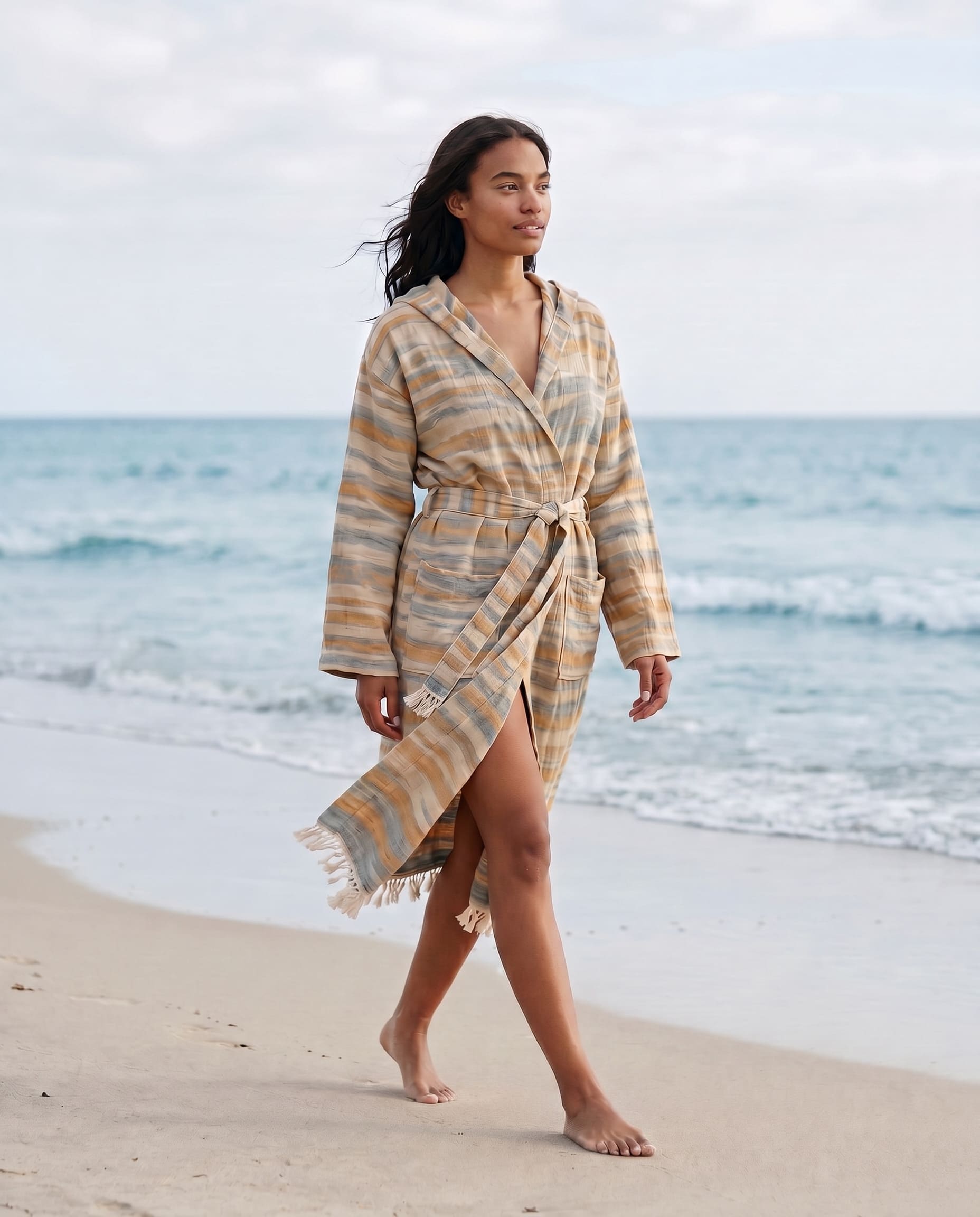Hammam Bathrobe Sand