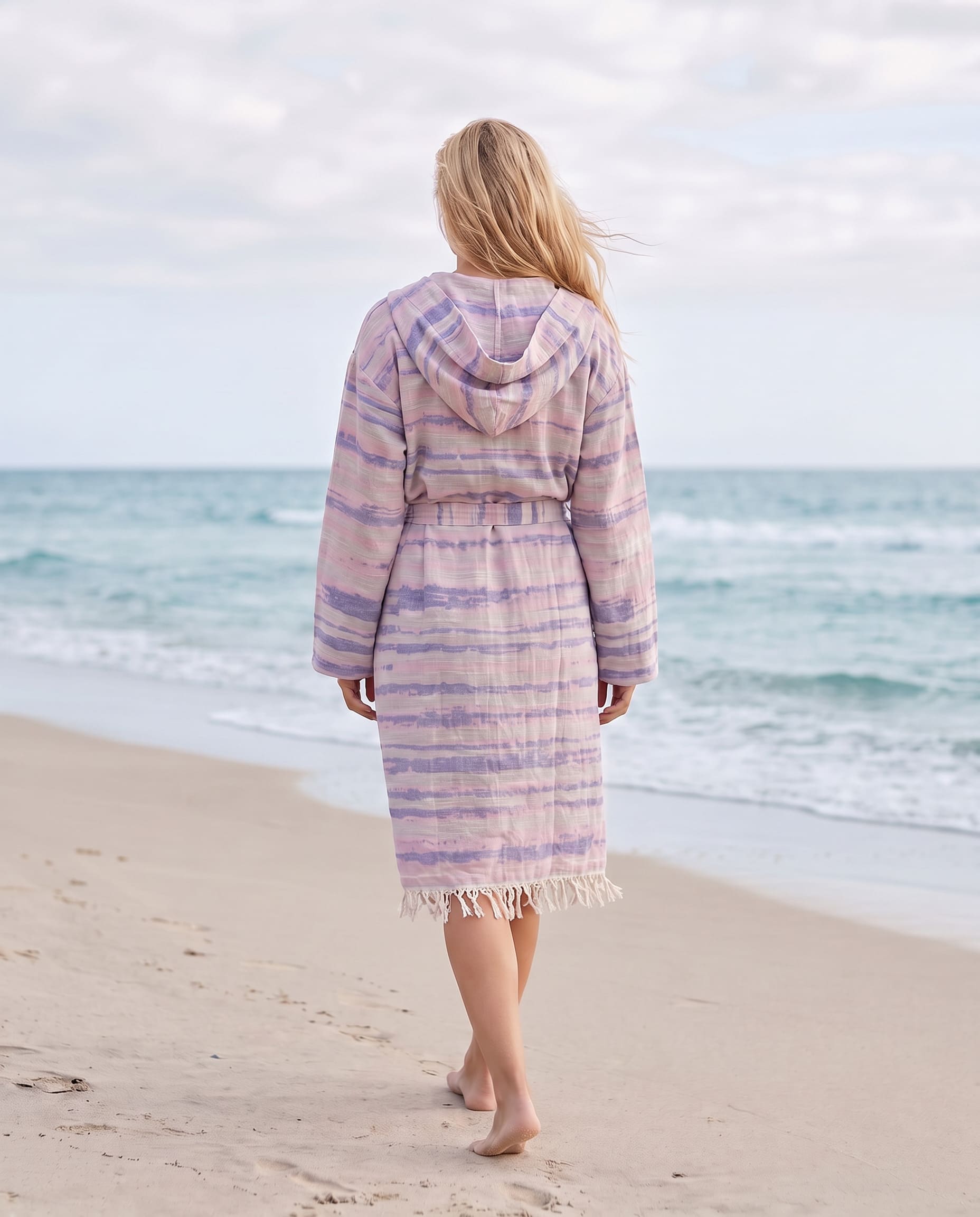 Hammam Bathrobe Lavender