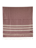 Hammam towel wave red 180x95cm