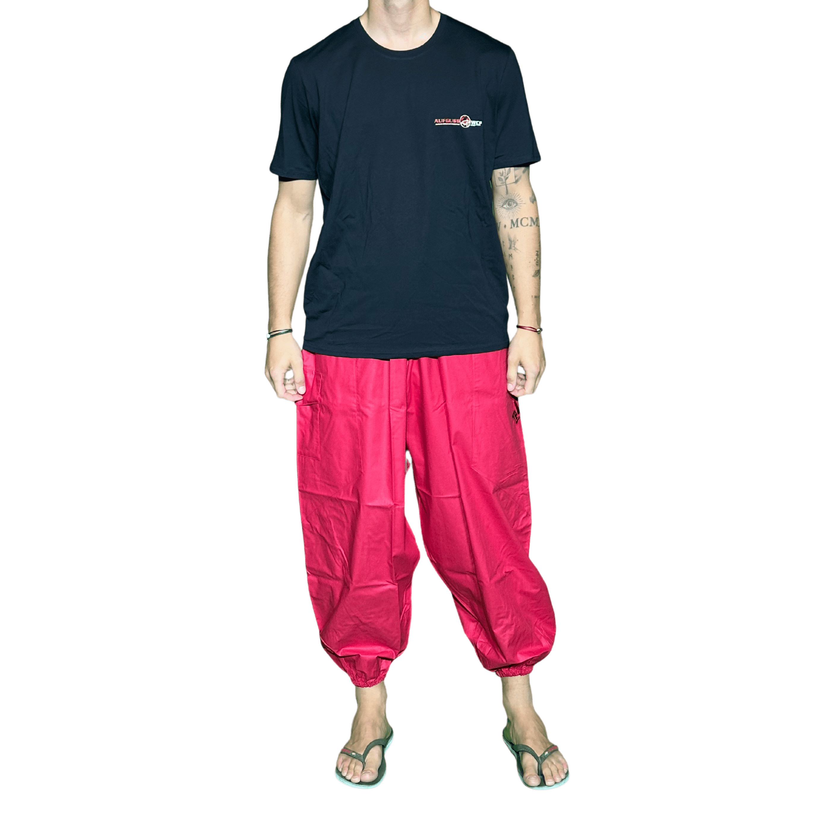 Aufguss pants red