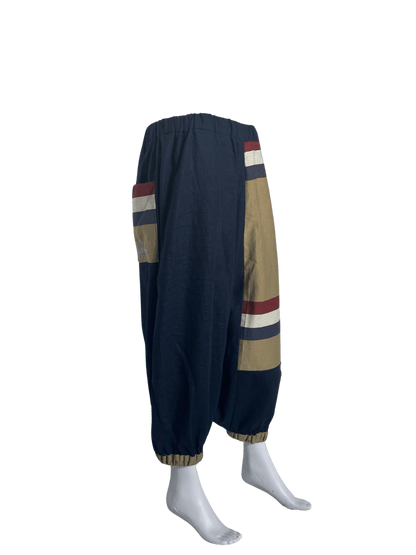Custom-Made Exclusive Linen Sauna Pants – Dutch Blue Edition A