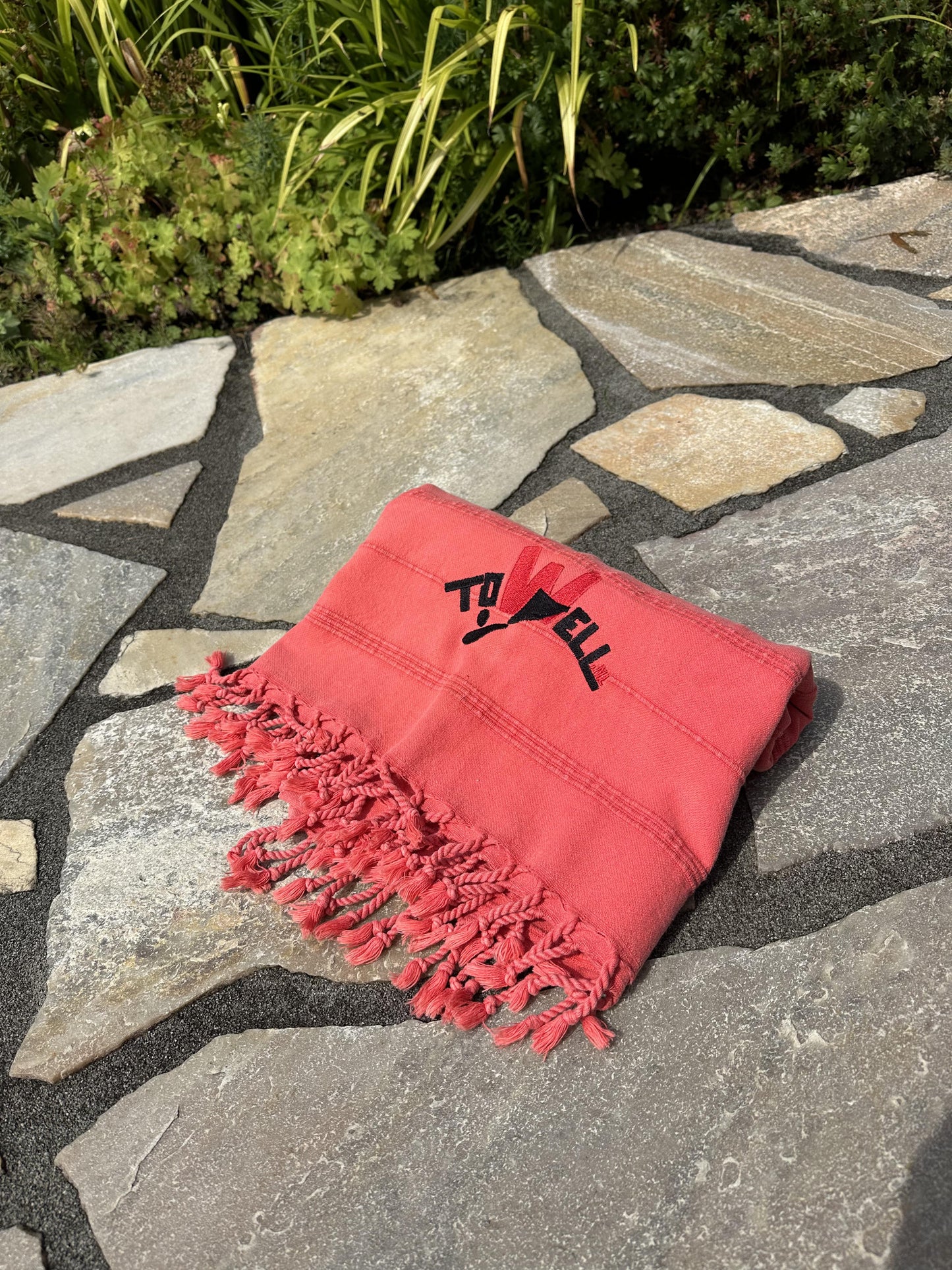 Hammam Towel Red – Vibrant Comfort (100x180 cm)