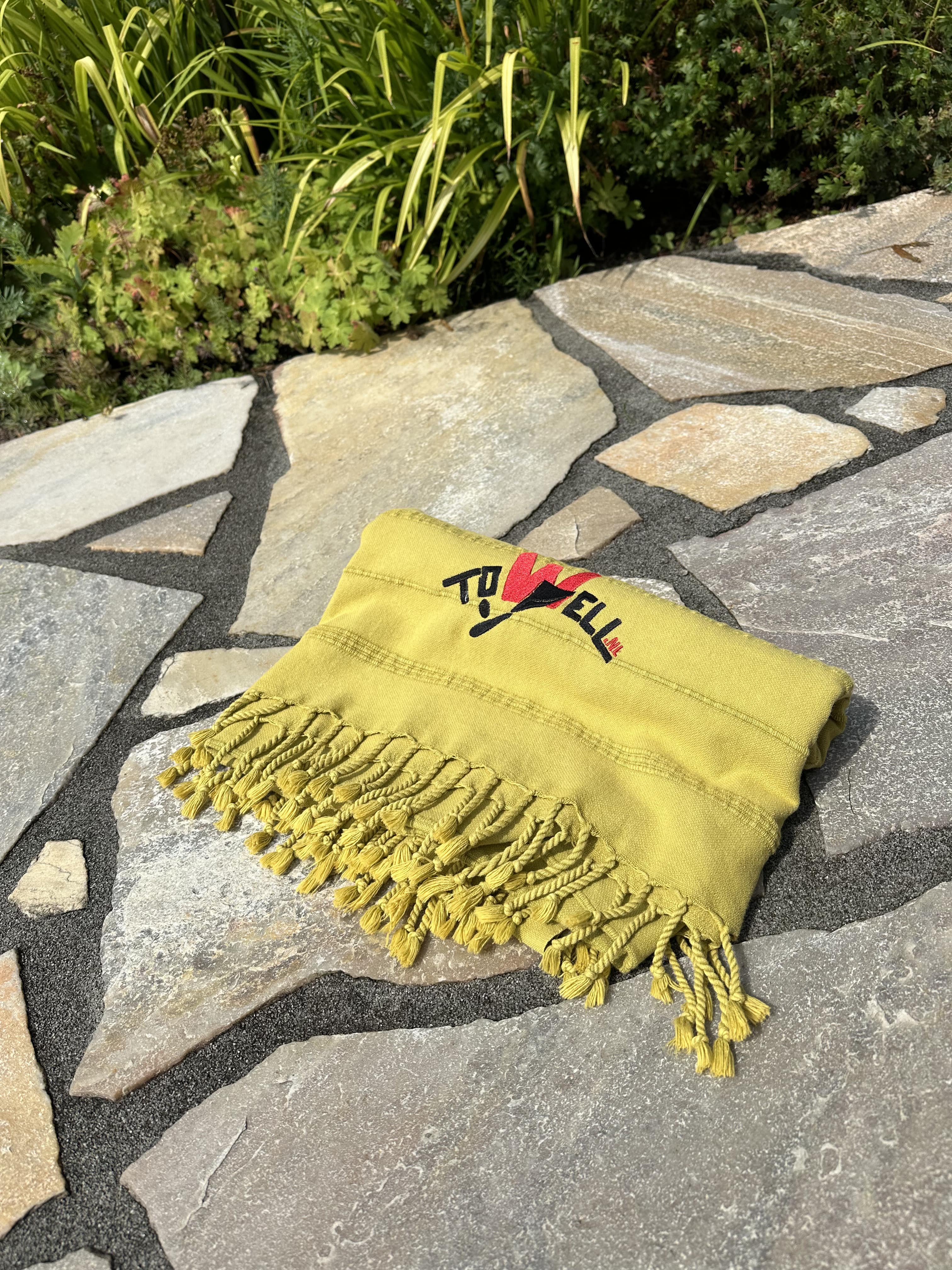 Hammam Towel Yellow – Sunny Comfort (100x180 cm)