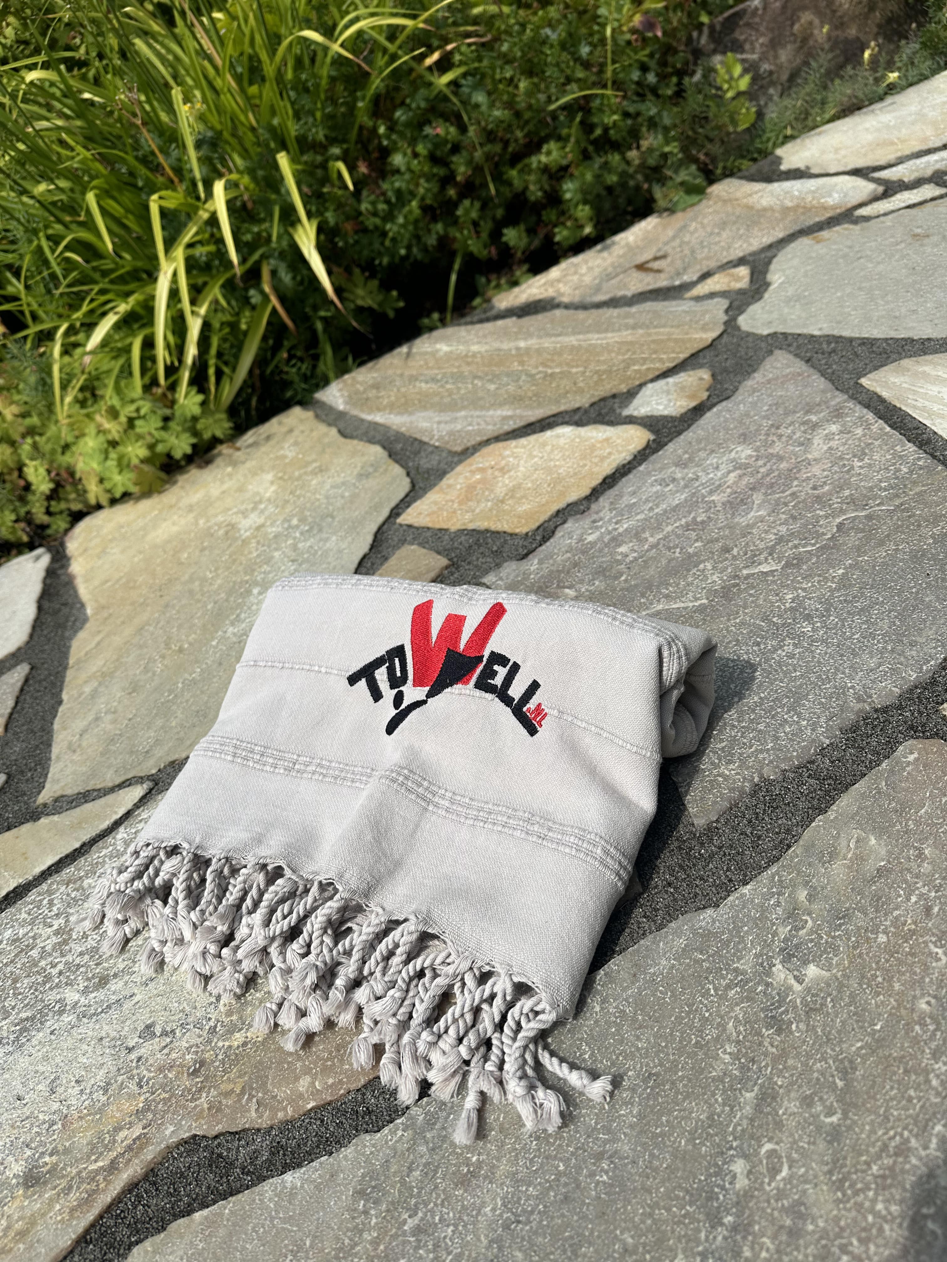 Hammam Towel Light Grey – Pure Comfort (100x180 cm)