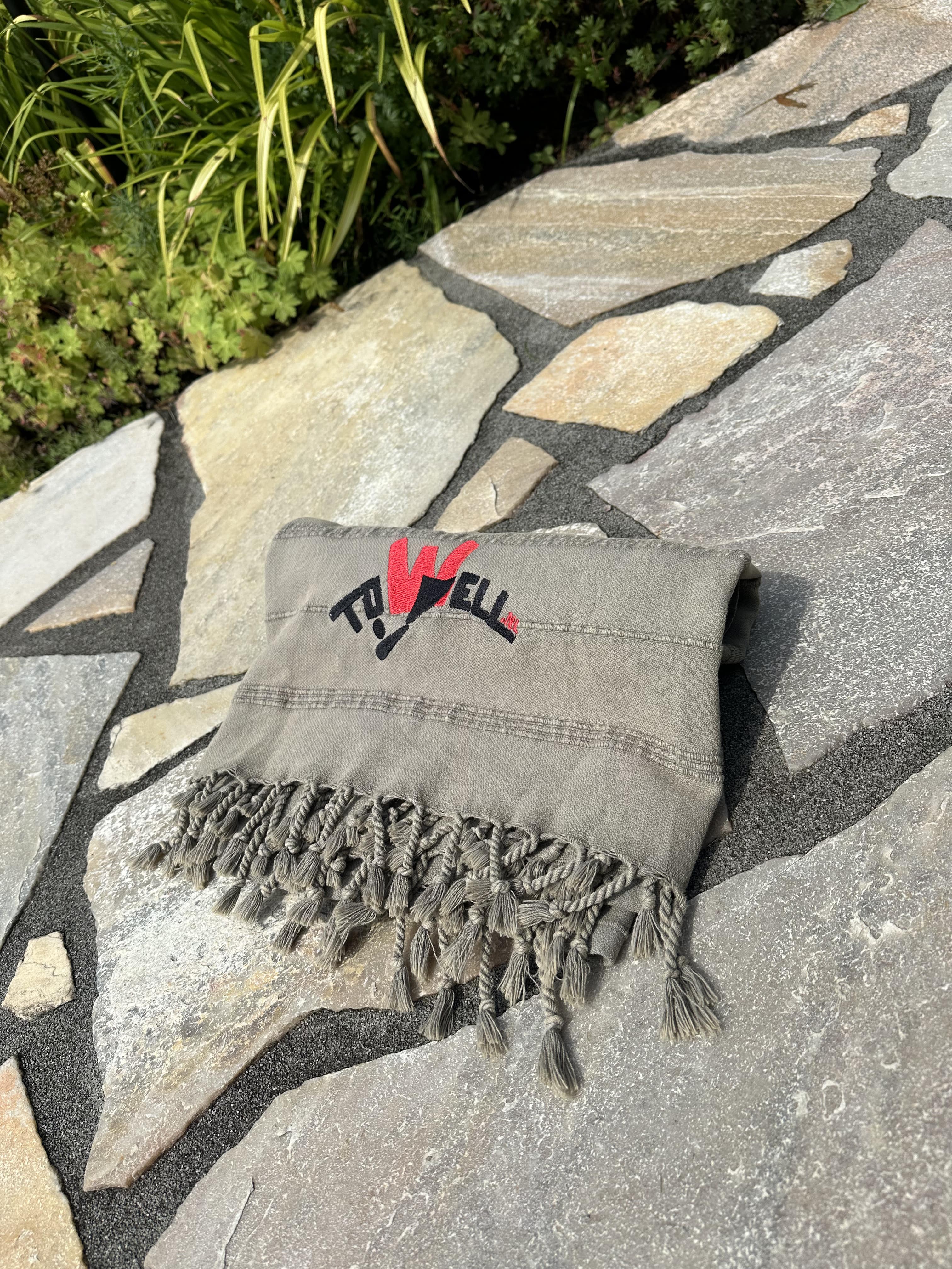 Hammam Towel Taupe – Natural Comfort (100x180 cm)