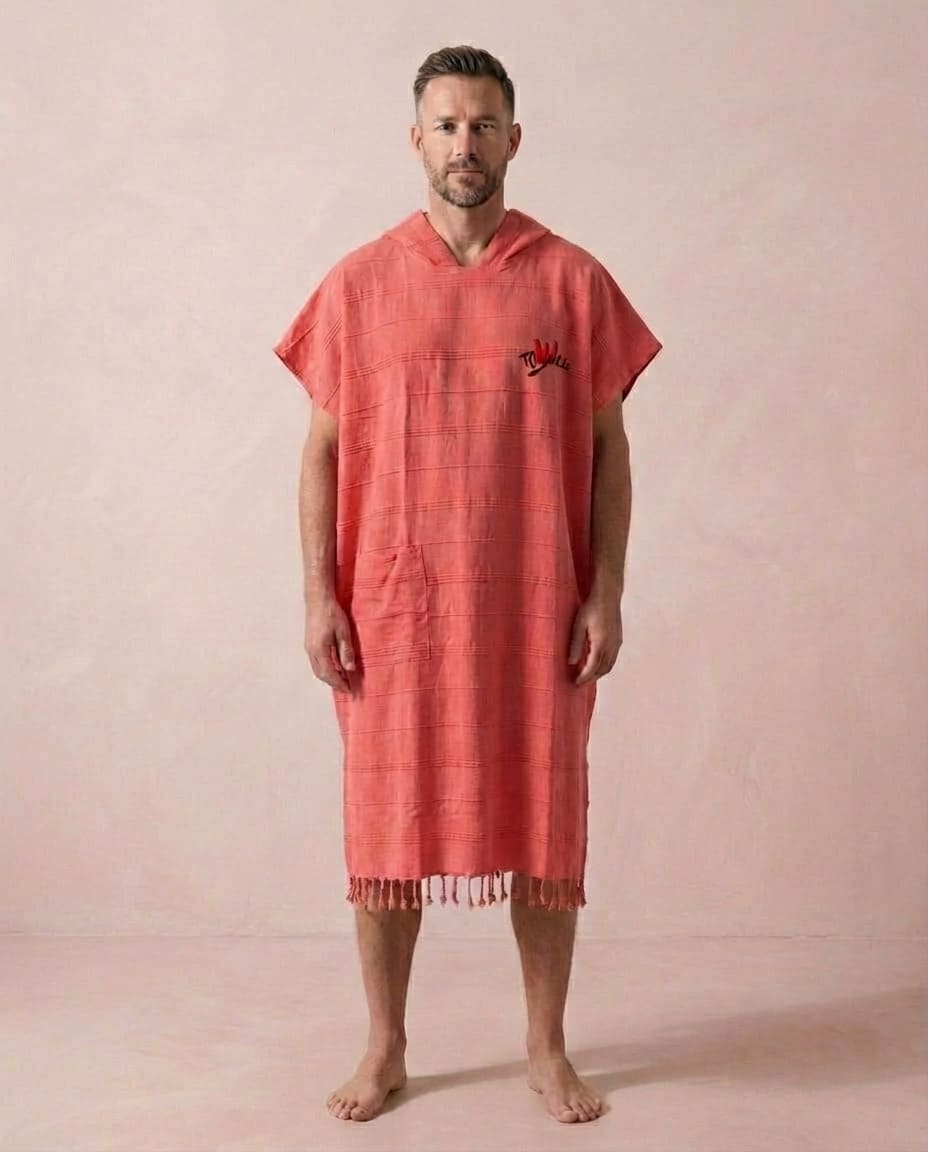 Poncho Coral – Unisex