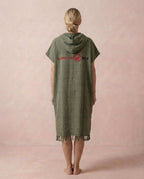 Poncho Dark Green – Unisex