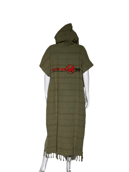 Poncho Dark green