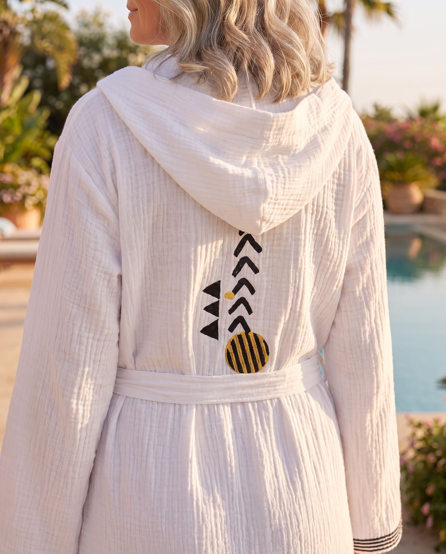 Hammam Bathrobe Saffron