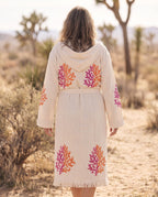 Hammam Bathrobe Coral