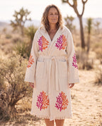 Hammam Bathrobe Coral